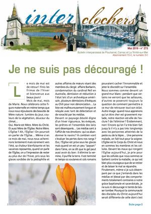 Interclochers Mai 2019