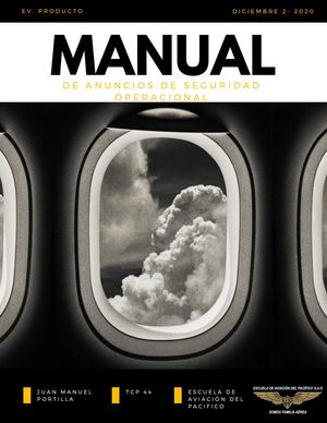 Manual De Anuncios De Seguridad