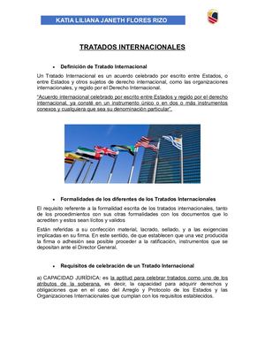 Tratados Internacionales