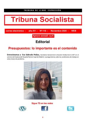 Ts 118 Presupuestos lo importante es el contenido