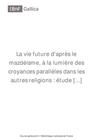 La Vie Future D'après Le [ ]Söderblom Nathan Bpt6k5765696v