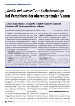 06 Katheteranlage Bei Venenverschluss