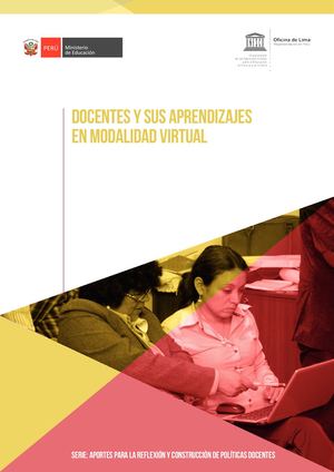 Docentes Y Sus Aprendizajes En La Modalidad Virtual