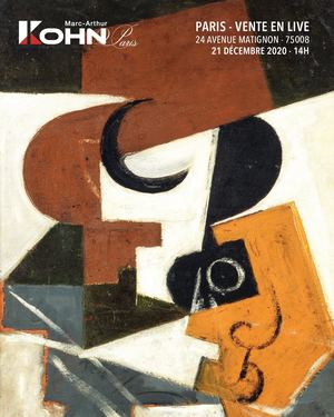 #145 Marc-Arthur Kohn - Vente Live 21 décembre à 14h - Haute époque - Mobilier & objets d'art - Tableaux anciens et modernes - Vins fins