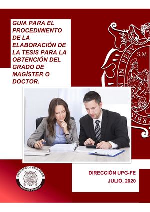 Guia Elaboracion Proyecto Y Tesis Unmsm 2020 29 8 20