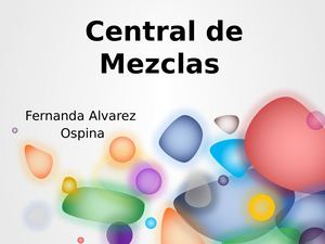 Central De Mezclas