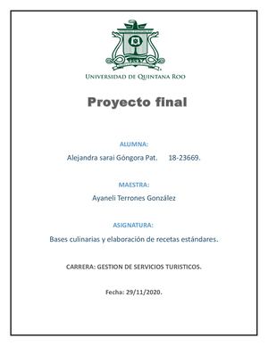 Proyecto Final