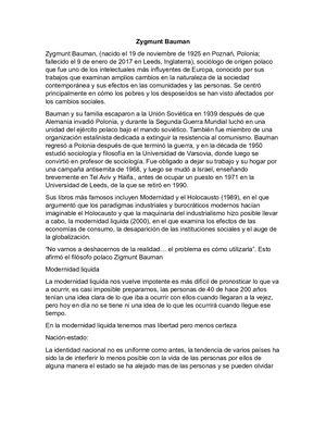 Zygmunt Bauman