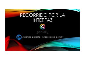 Interfaz Principal De Genially