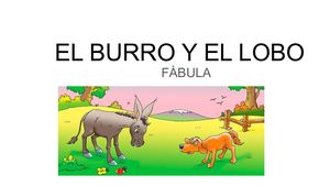 El Burro Y El Lobo