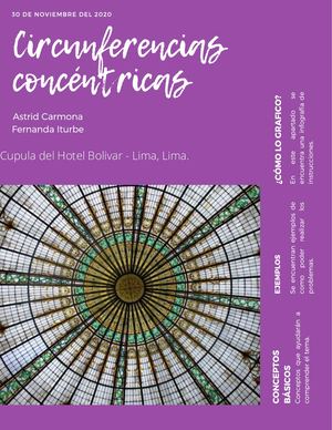 Matemáticas Circunferencia Concentrica