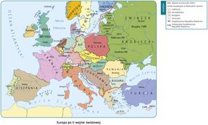 Mapa, ŚWiat Po 1945 R