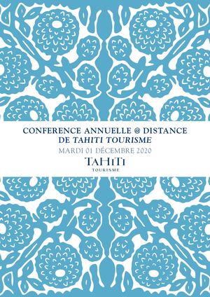 Brochure Conférence Annuelle Tahiti Tourisme 2020