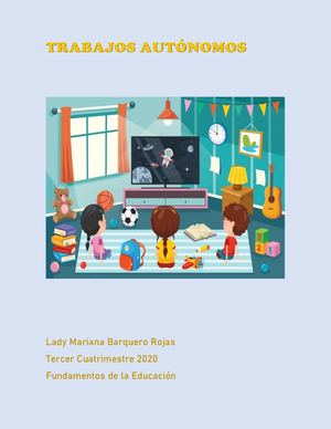 Trabajos Autonomos