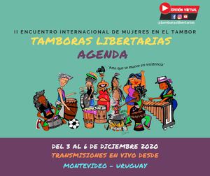Agenda 2da Edición Tamboras Libertarias 2020