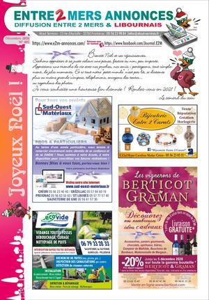 Journal Entre Deux Mers Annonces Decembre