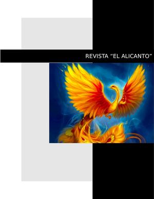 REVISTA EL ALICANTO