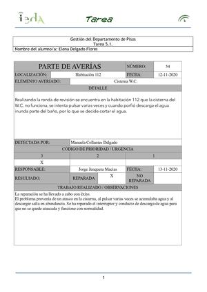 Parte Averias Tarea 5 1