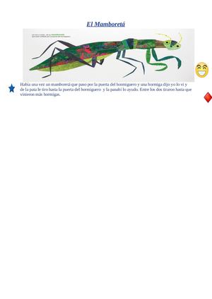 Cuénto Mamboretá by Leo