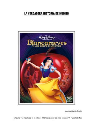 La Verdadera Historia De Mudito