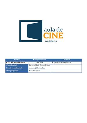 Plan Aula De Cine
