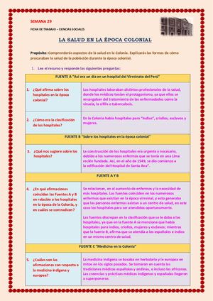 FICHA SEMANA 29 - 3ro