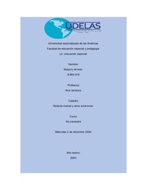 Cuadernillo Sindromes