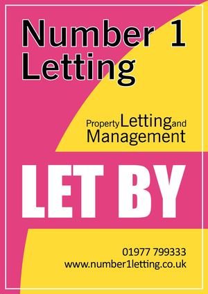 Number 1 Letting Brochure