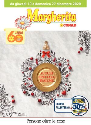 Volantino Conad Margherita Emilia Nord Ovest 10 Dicembre 27 Dicembre 2020