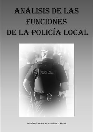 816 ANÁLISIS DE LAS FUNCIONES DE LA POLICÍA LOCAL