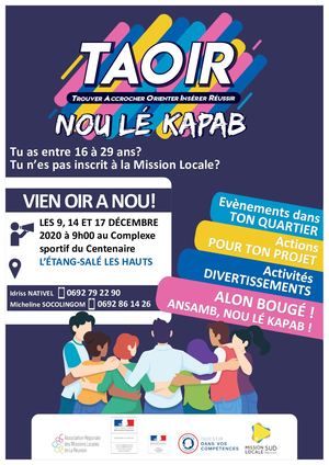 Affiche Dispositif Taoir Nou Lé Kapab