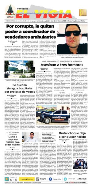 03de diciembre del 2020