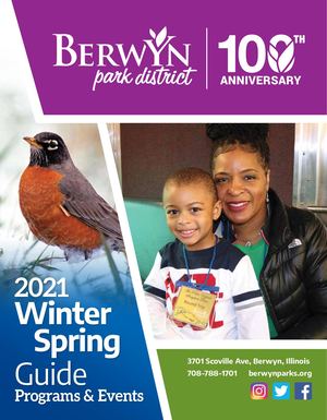 2021 Winter Spring Berwyn Park District Brochure