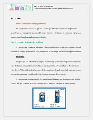 ABP: Cuerpos Geométricos