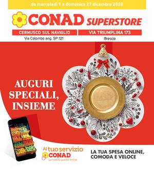 26 CONAD SUPERSTORE LOMBARDIA CERNUSCO TRIUMPLINA 9 12 2020 27 12 2020