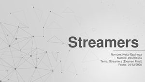 Informatica Streamer Calaméo - Streamers Informatica