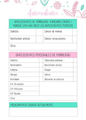 Agenda Prenatal