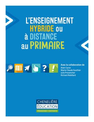 L’enseignement Hybride Ou A Distance Au Primaire