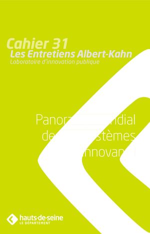 Cahier 31 : Panorama mondial des écosystèmes innovants