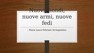 Power Point Storia Di Maria Laura Felciani