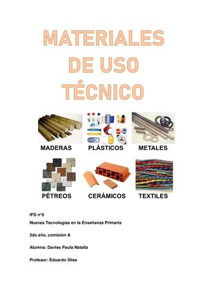 Materiales De Uso Técnico