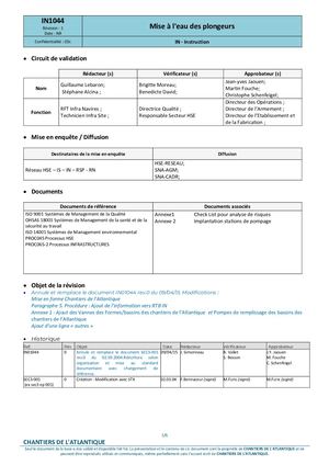 IN1044 Rév 1 - Procédure Mise à L'eau Des Plongeurs