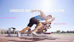 Unidad 1 Atletismo