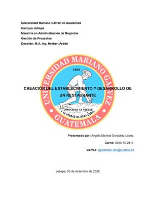 Caso De Estudio Restaurante