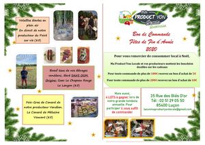 Bon De Commandes Fetes 2020 Luçon