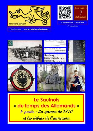 Cahier 7 La Guerre De 1870