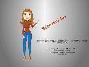 Cartilla Netiqueta