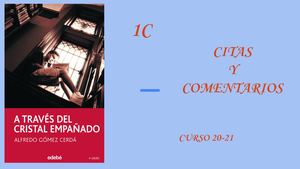 1C Citas Y Comentarios De _A Través Del Cristal Empañado