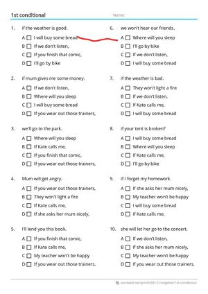 1st Conditional Test (1)