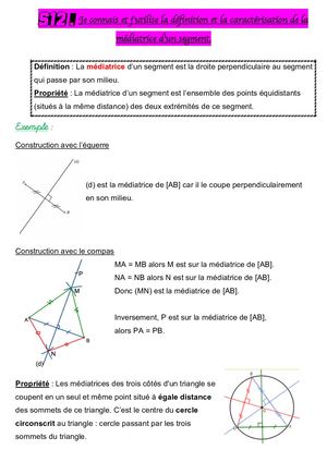 Cours S12 5e
